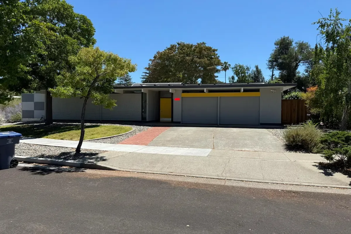 Exterior house painting result