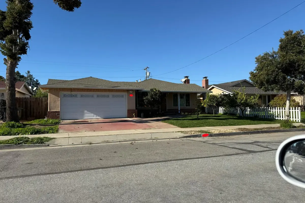 Exterior house painting service result