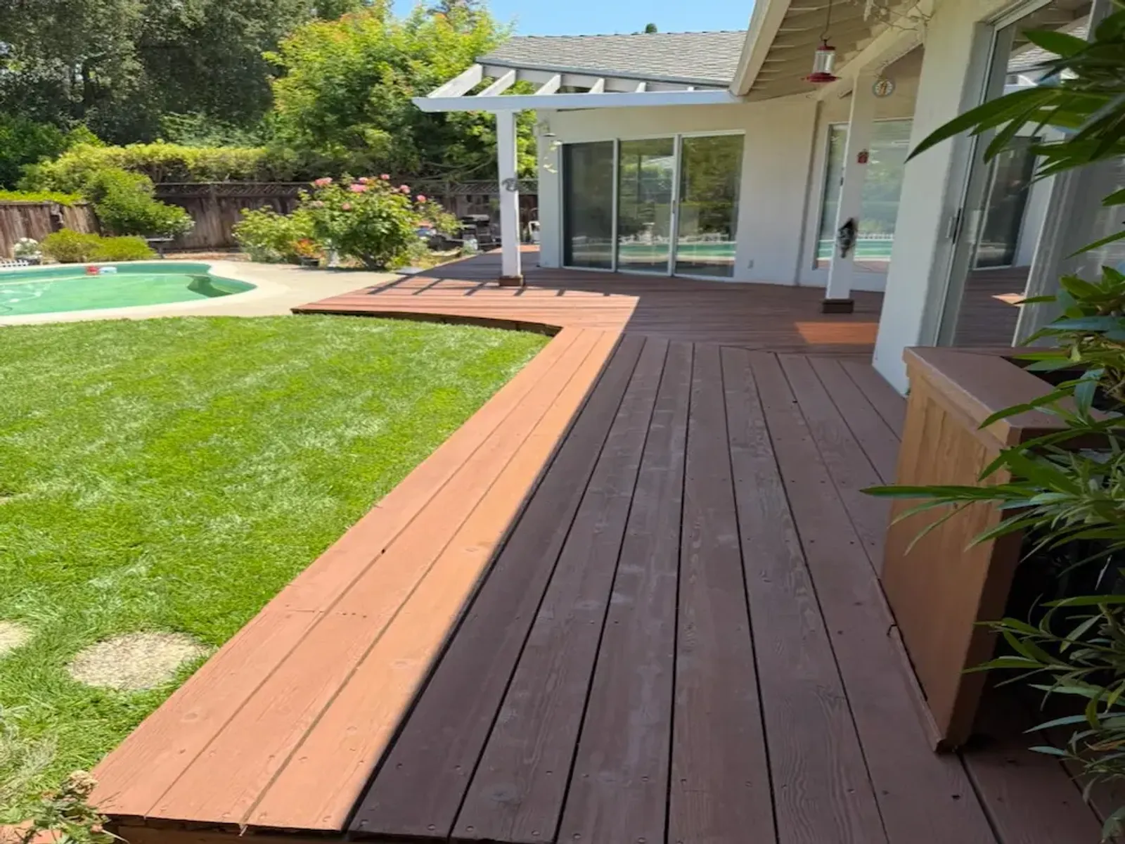 Exterior house painting service result